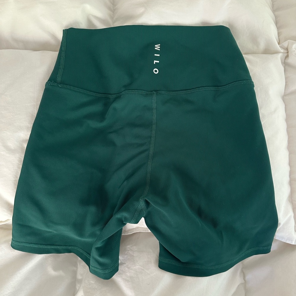 WILO Women's Forest Green Bike Shorts